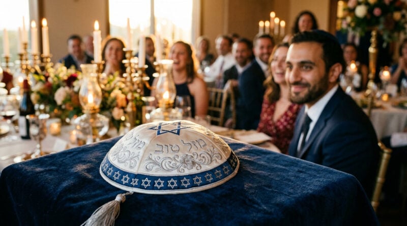 How a Satin Yarmulke Adds Elegance to Jewish Celebrations